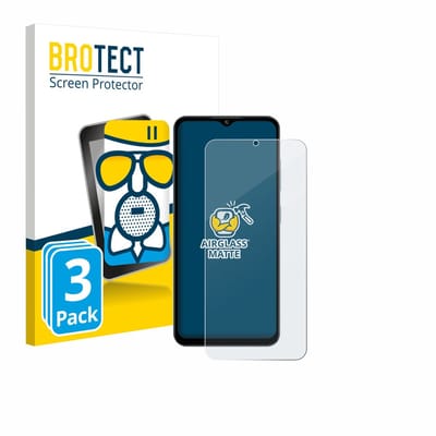 BROTECT - Screenprotector voor Oukitel C5 6.52" - Folie Beschermfolie Beschermglas matte 3 Stuks