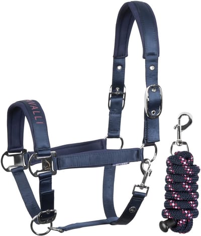 Halsterset Denici Cavalli Purple Passion Satin
