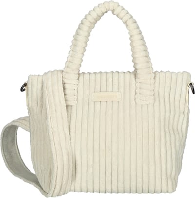 Enrico Benetti Rosie Corduroy Handtas - 78023 - Wit