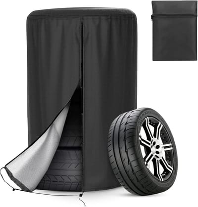 Bandenhoes Set - Banden Opslag - Banden Beschermen - Robuuste 420D Stof - Opslag Vier