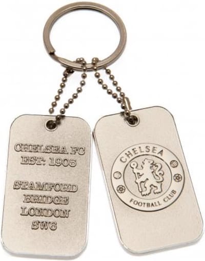 Chelsea Dog Tag Keyring