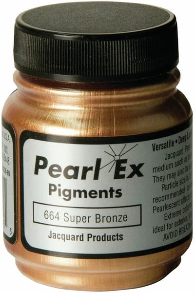 Jacquard Pearl Ex Pigment 21 gr Super Brons creatieve poeder.