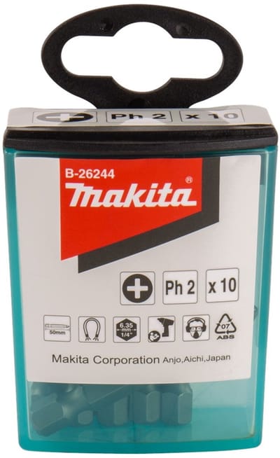 Makita Schroefbit PH2X50mm 10 Stuks - B-26244