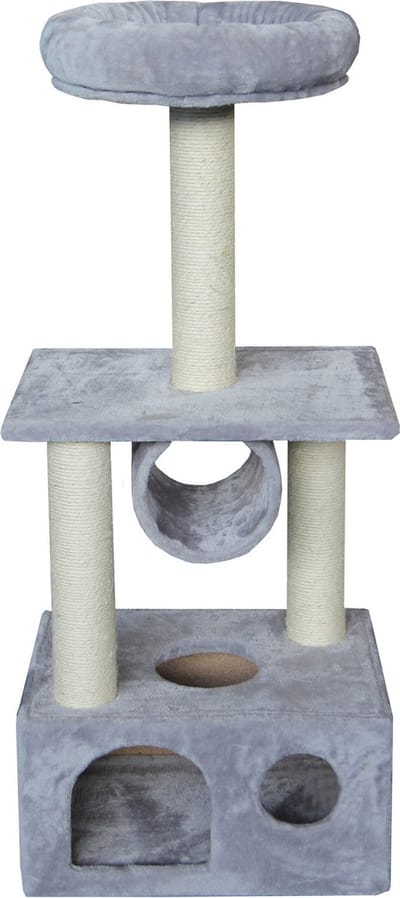Adori Krabpaal Ivy - Krabpalen - 50x35x116 cm Grijs