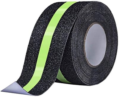 Anti-slip Tape voor Trappen en Vloeren, Luminous Grip Tape, Sterke Zelfklevende Veiligheidstape, 5cm x 5m, Hoge Grip voor Veiligheid en Stabiliteit