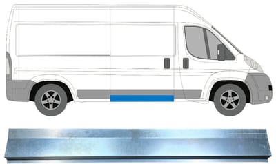 Reparatie dorpel voor Fiat Ducato 2006-2025 / Links = Rechts
