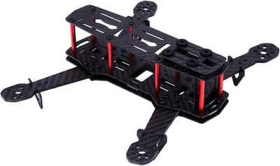 Complete Drone Frame Set met Schroeven, 250mm Quadcopter Frame voor FPV Racing en Mini 4-Achs Drones, Ideaal voor Carbon Fiber Bouw en Accessoires