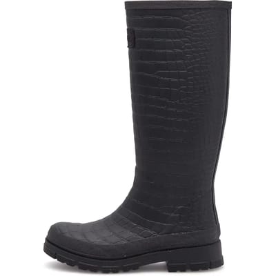 Woden Le Croco Waterproof Black Maat: 37 | Laarzen Outlet | Dames | Zwart