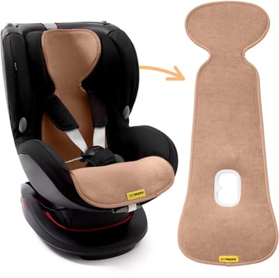 AeroMoov Air Layer – Inlegkussen Autostoel – Ademend & Warmteregulerend - Groep 1 - Tuscany