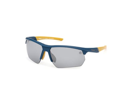 Timberland Tb00056 Gepolariseerde Zonnebril Blauw Smoke/CAT3 Man