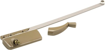 Raamsluiting Arm - Krukbediening Raam - Raam Openen - Roestbestendig Staal - 34 cm Arm - Koper