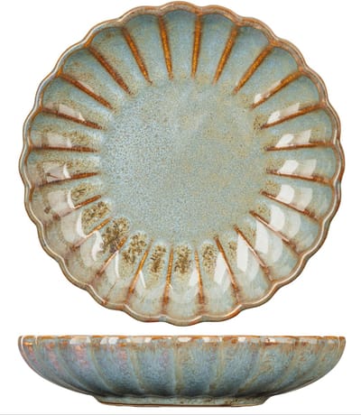 Cosy & Trendy Kleine Petitfour/Bonbon Schaaltjes - Astera Ocean Blauw - ø 10.5 cm - 4 Stuks