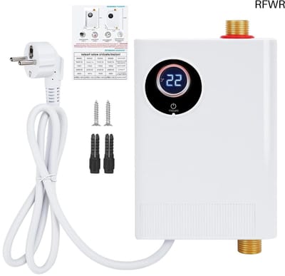 Boiler - Doorstroomverwarmer - Keukenboiler - Doorstroomboiler - Met Display - Energie