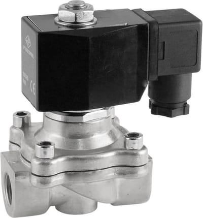Magneetventiel DF-SA 3/8'' RVS EPDM 0-6bar 12V DC - DF-SA038S160E-012DC