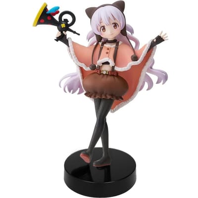 Originele Echte Madoka Magica 16CM Momoe Nagisa PVC Schattige Anime Actiefiguren Figuur Speelgoed Bureauornamenten Kind Kerstcadeau brown