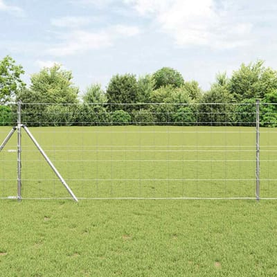 vidaXL - Grond - Fix - Gelast - Draadhek - 50 - x - 1 - m - Gegalvaniseerd - staal - Mesh