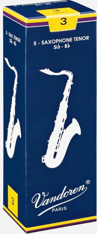Vandoren Classic Tenorsaxofoon 2 doos met 5 rieten - Riet voor tenor saxofoon