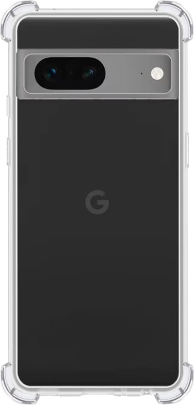 Hoes - Geschikt voor Google Pixel 7A - Sterk & Shockproof - Siliconen Case - Back Cover - Telefoon Hoesje Shock Proof - Transparant