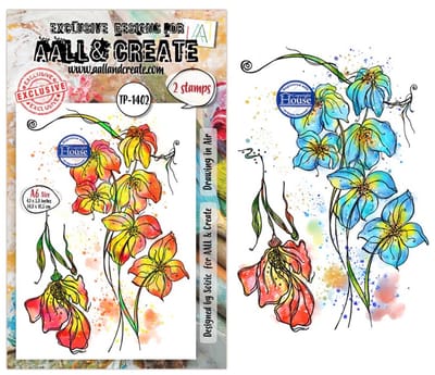 Aall & Create clearstamp A6 - Drawing in air