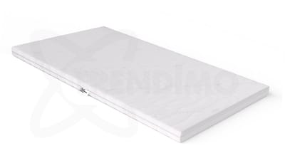 Topmatras 160x200 - Topper HR Koudschuim - Medium hardheid - Hybrid - Topdekmatras - 7cm - Afritsbaar Wasbaar Tijk - Orthopedisch - Anti-allergisch - Topper Hotel XL - Anti Bacterieel