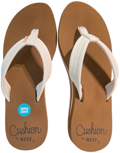 Reef Cushion Breeze Slippers - Dames - Wit - Maat 44