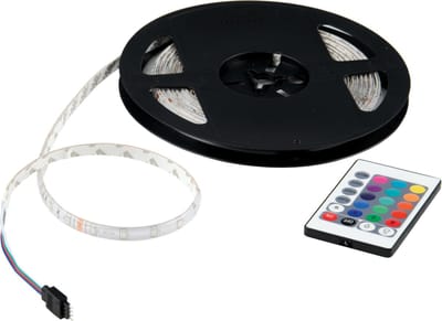 Grundig Flexibele LED strip - 3 meter - ESTACKS - 20 RGB kleuren