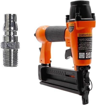 Spijkerpistool - Air Tacker Nietmachine - Houtbewerking - 2-in-1 Functionaliteit - 18 Gauge - Zwart