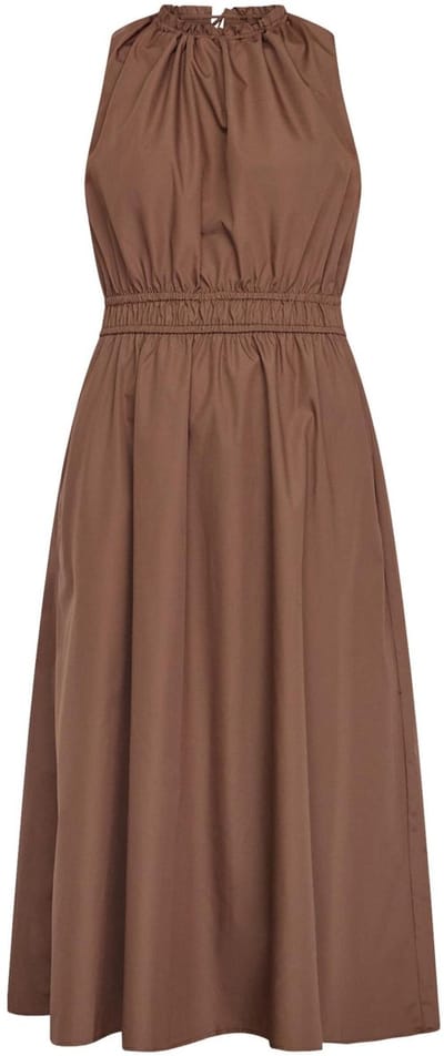 SISTERS POINT Viline dr - Dames jurk - Brown - Maat XS