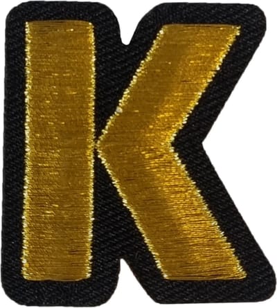 Fjesta© Oeteldonk embleem - Gouden letter K