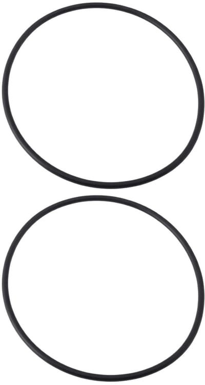 Dailygoods- Afdichting O-Ring - 2 Stuks - Rubber Afdichtingspakking - Compatibel met Bestway Flowclear - Filterpomp - OD.6.5"x T.0.2