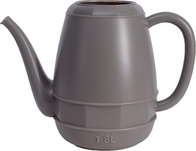 Decoris Gieter - kunststof - antraciet grijs - binnen en buiten - 1,8L
