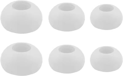 Ibley ComfortFit Siliconen oortips voor JBL Endurance Race/Run/Run2/Run BT2 Wit - Siliconen Earplug - S/M/L formaat - 3 paar - 3 maten - JBL Race/Run/Run2/Run-BT2 oortips