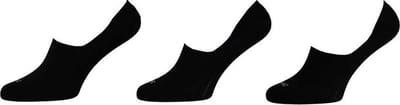 Apollo - 6-Pack - Modal Footies - Onzichtbaar - Slijtvast - Heren / Dames - zwart - 35-38 - 121464000