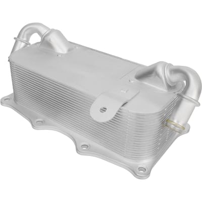 Refroidisseur d'huile moteur Dissipation thermique rapide efficace Professionnel 94810728122 pour Cayenne Panamera white