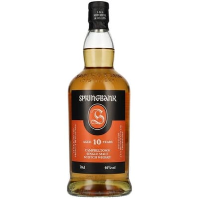 Springbank 10 Years Old Campbeltown Single Malt Scotch Whisky 46% Vol. 0,7l