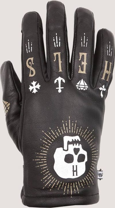 Helstons Kustom Zwart - Handschoen