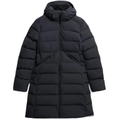 Superdry City Mid Gewatteerde Jas Dark Grey Grootte: 42