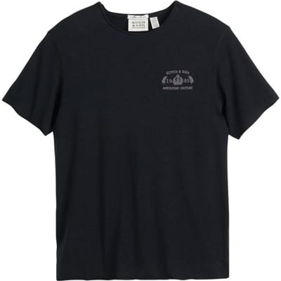 Scotch & Soda Ss Roll Neck Tee Anthracite Taglia: S | T-shirt Outlet | Uomo