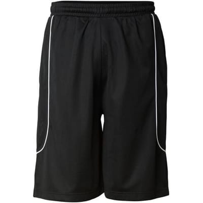 Urban Classics Piping Mesh Shorts Heren Shorts - zwart - XL
