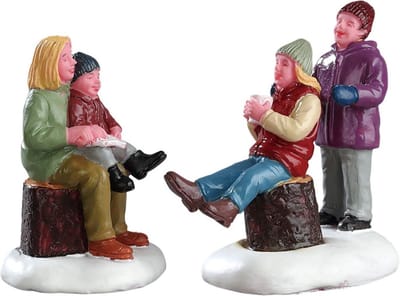 Lemax - Quality Time With Mom -  Set Of 2 - Kersthuisjes & Kerstdorpen