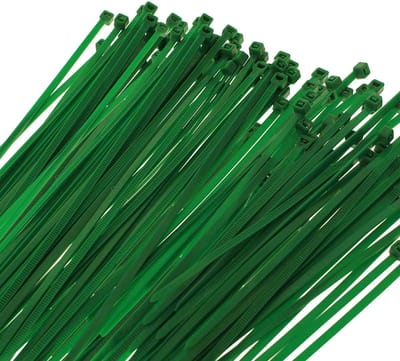 Kabelbinders Groen - Tie Wraps - Tuin & Werk - Stevig Kunststof - 25 x 150 mm - Groen