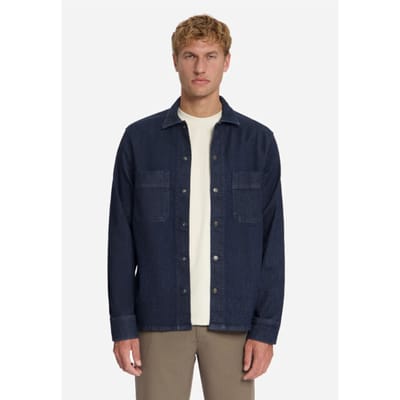 No Excess - Heren Overshirt - 33590845 - 228 Rinse Denim