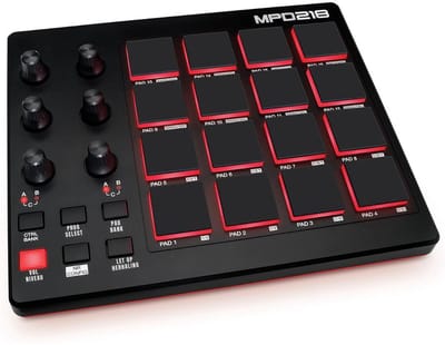RONN® DJ Controller - DJ - Controller - Zwart - ‎20cm x 26cm x 5cm