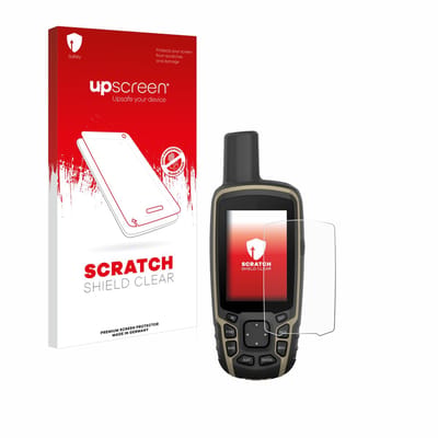 upscreen - Screenprotector voor Garmin GPSMAP 65 - Folie Beschermfolie transparant