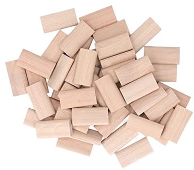 Dailygoods- Deuvel 50 Stuks - Houten Stopper - Beukenhout - Massief Hout - Verbinding Meubels - Compact Ontwerp - Lange Levensduur - Houten Blokken