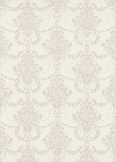 Erismann Vinylbehang 10287-02 - Versailles - Klassiek Wit - 53cm x 10.05m