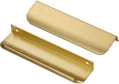 Set van 10 Onzichtbare Meubelhandvatten voor Lades en Kasten - Totale Lengte 150 mm, Modern en Stijlvol