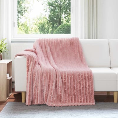 vidaXL - plaid - Roze - 200 - x - 150 - cm - 0.8 - kg - Fleece