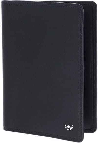 Golden Head Leren identiteitskaarthoesje Polo RFID Protect Reisepasshülle 4453 Schwarz zwart