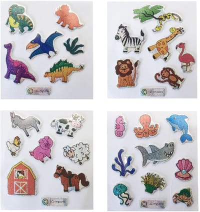 Duckiez sticker Dieren Glans - 100 stuks